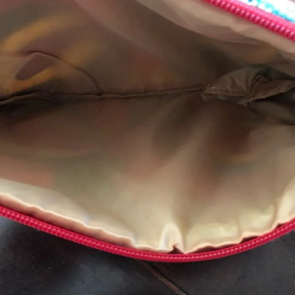 Handmade Punch Needle Butterfly Wristlet/Clutch NWOT